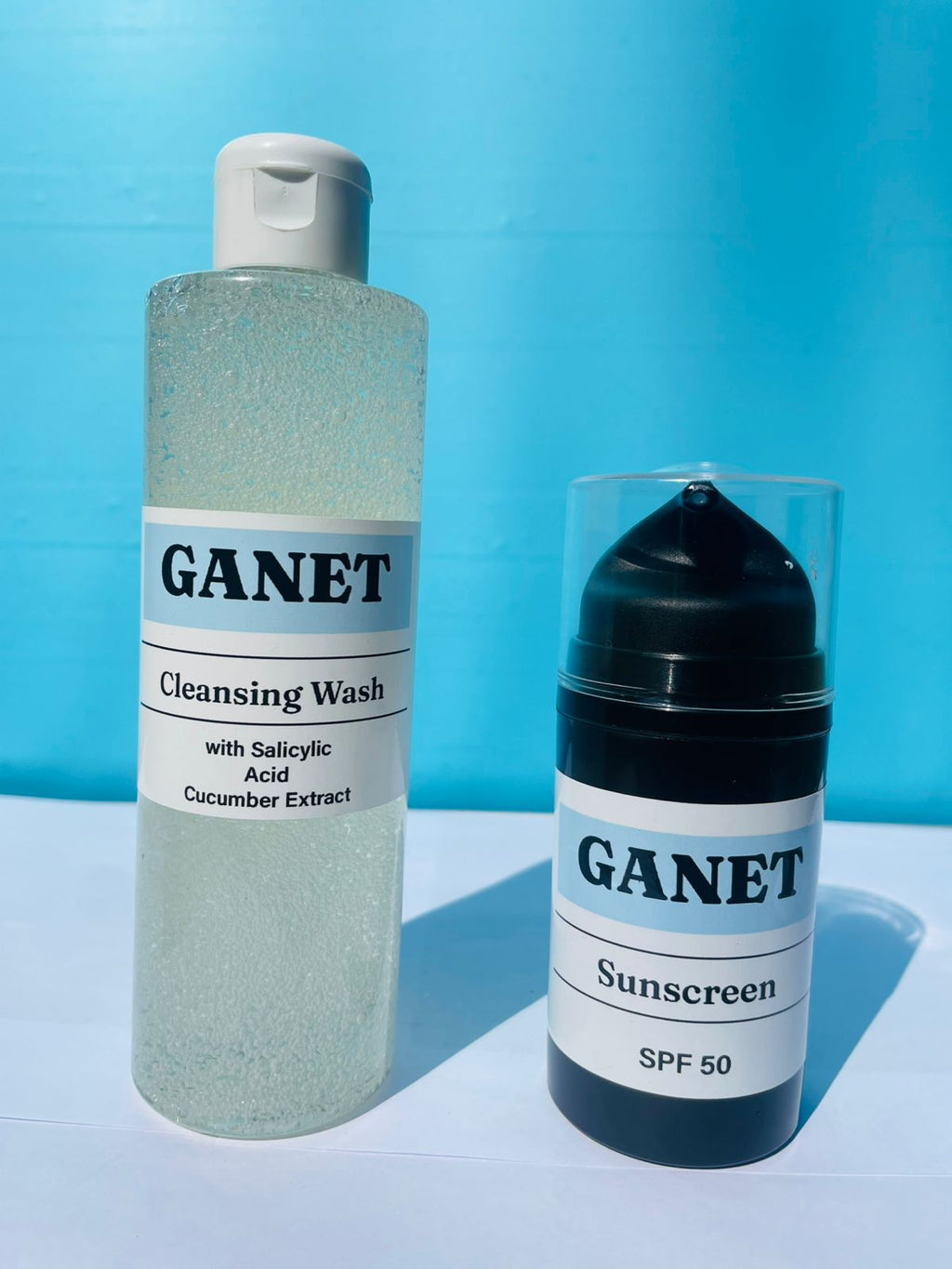 GANET Essential Duo | Cleanser & SPF 50 Sunscreen